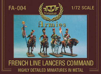 FA-004 French Line Lancers Command (metal)