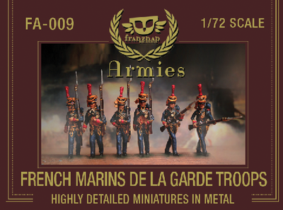 FA-009 French Marins de la Garde Troops (metal)