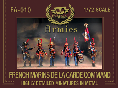 FA-010 French Marins de la Garde Command (metal)