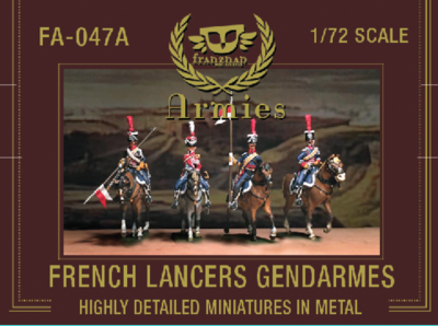 FA-047A French Lancers Gendarmes