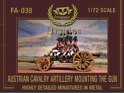 FA-038 Austrian Cavalry Artillery Crew Mounting The Gun