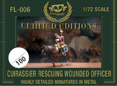 FL-006 French Cuirassier carrying wounded officer