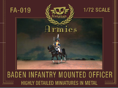 FA-019 Baden Infantry Mounted Officer