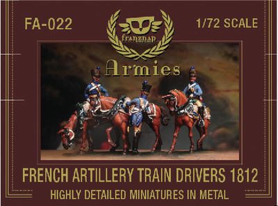 FA-022 French Artillery Train Drivers 1812