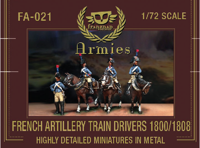 FA-021 French Artillery Train Drivers 1800/1808