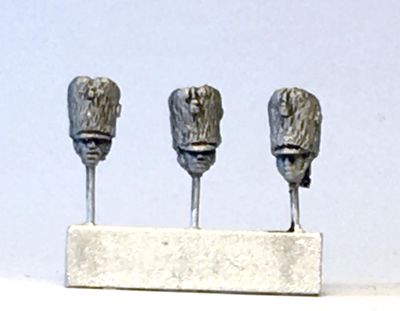 AC-020L SPARE HEADS France Guard Foot Artillery no cords