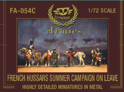 FA-054C French Hussars Summer Campaign Dress on leave