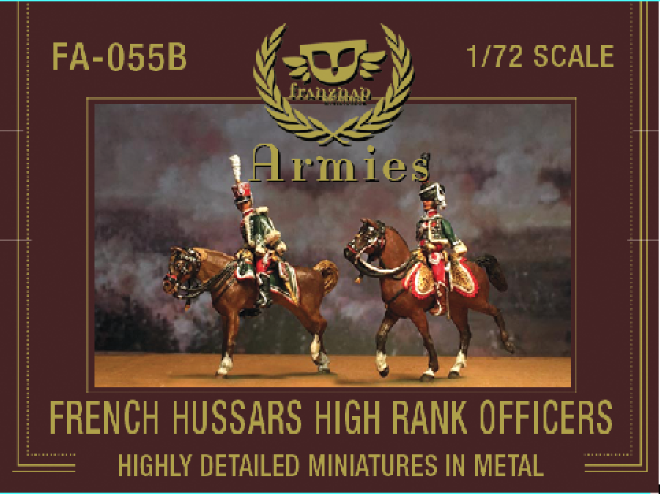 FA-055B French Hussars High Rank Officers