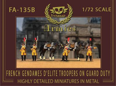 FA-135B French Gendarmes D'Elite on Guard Duty