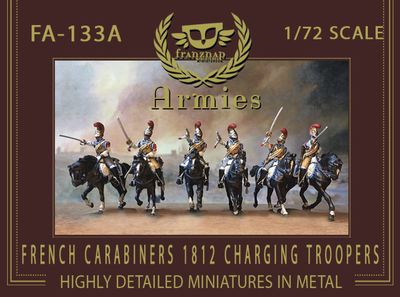 FA-133A French Carabiners 1812 Charging Troopers
