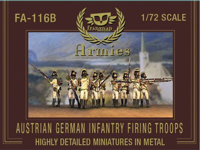 FA-116B Austrian German Infantry Firing Troops