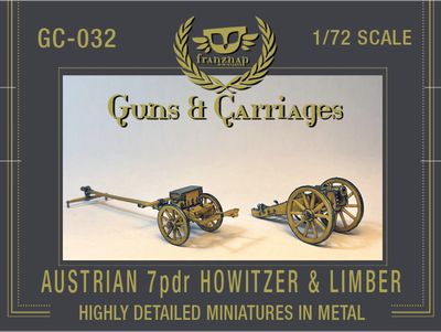 GC-032 Austria 7pdr Howitzer &amp; Limber