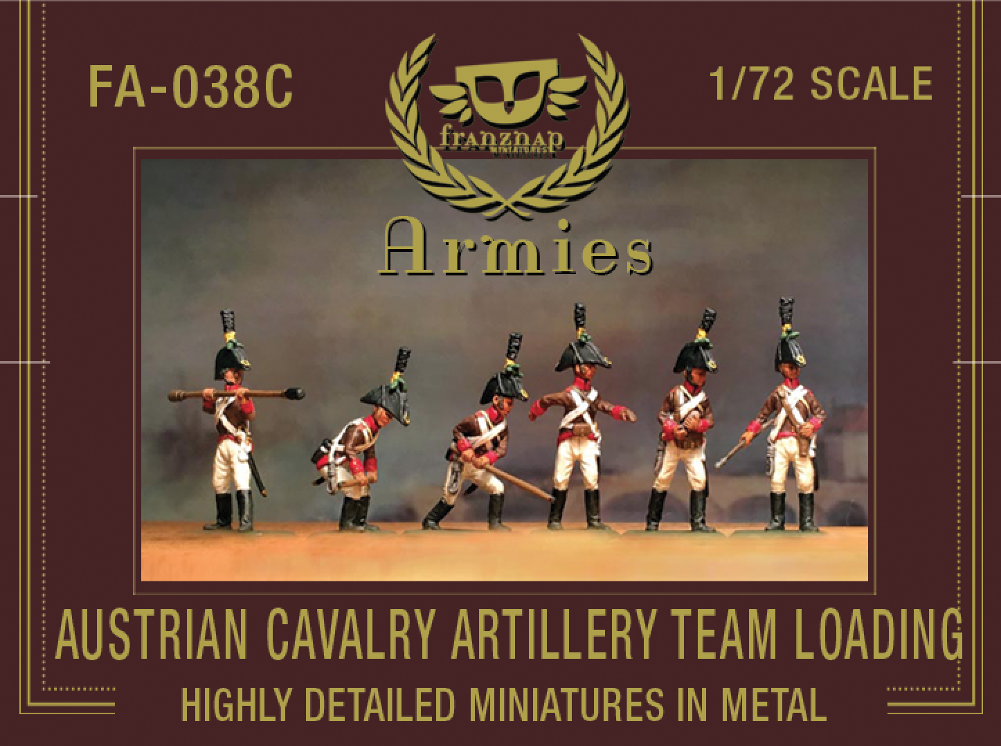 FA-038C Austrian Cavalry Artillery Crew Loading