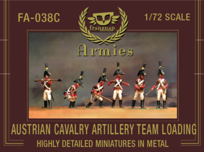 FA-038C Austrian Cavalry Artillery Crew Loading