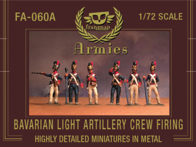 FA-060A Bavarian Light Artillery Crew Firing