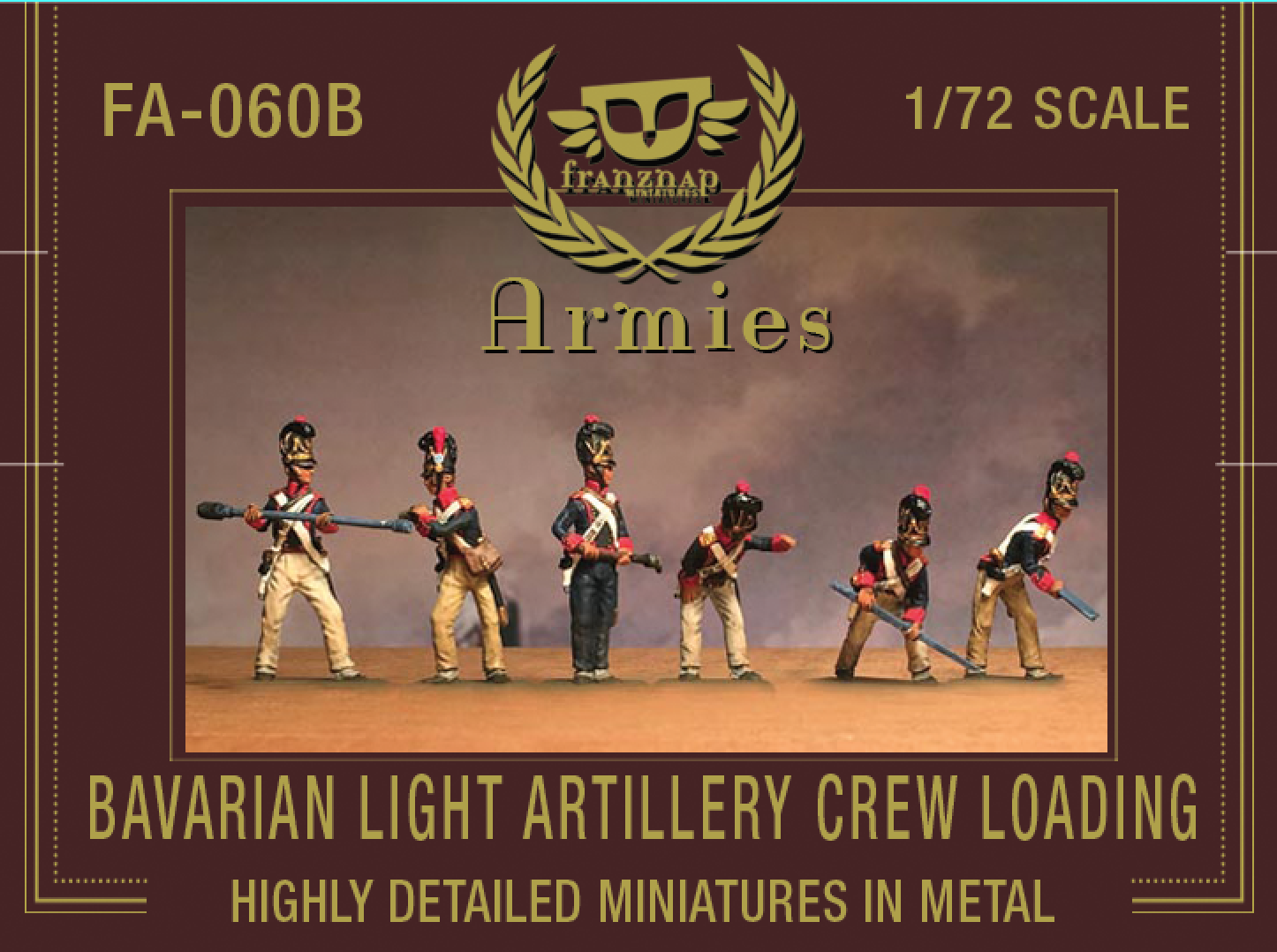FA-060B Bavarian Light Artillery Crew Loading
