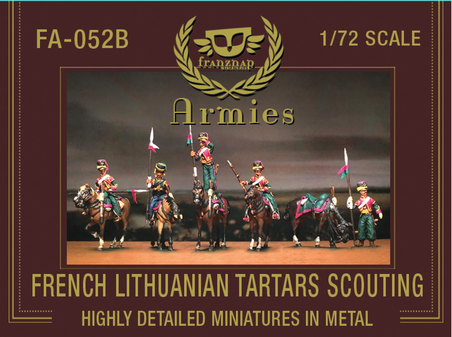 FA-052B French Lithuanian Tartars Scouting