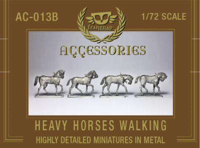 AC-013B Heavy Horses Walking