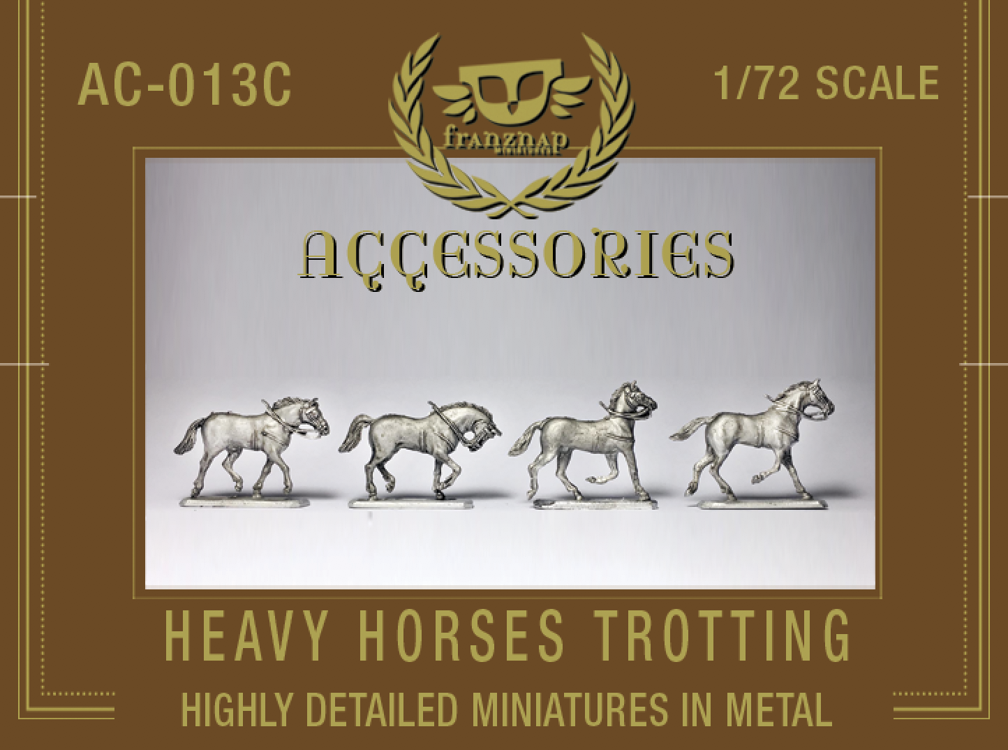 AC-013C Heavy Horses Trotting
