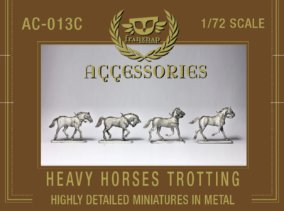 AC-013C Heavy Horses Trotting