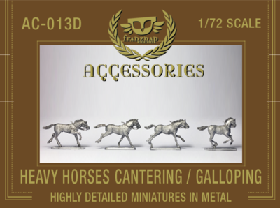 AC-013D Heavy Horses Cantering / Galloping