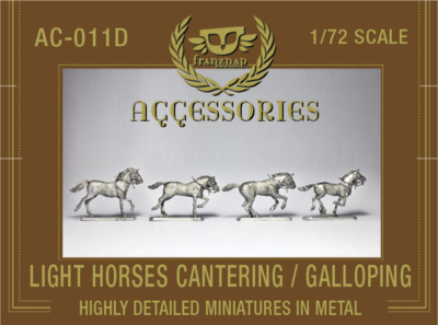 AC-011D Light Horses Cantering / Galloping