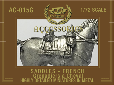 AC-015G Saddles French Grenadiers a Cheval