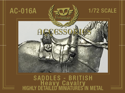 AC-016A Saddles British Heavy Cavalry