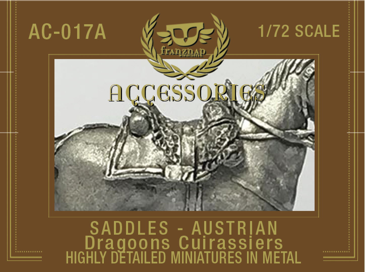 AC-017A Saddles Austrian  Dragoons Cuirassiers