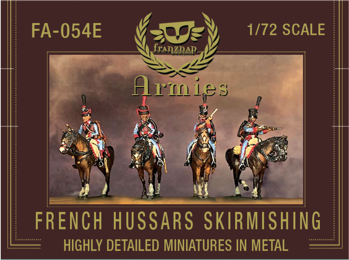 FA-054E French Hussars Skirmishing