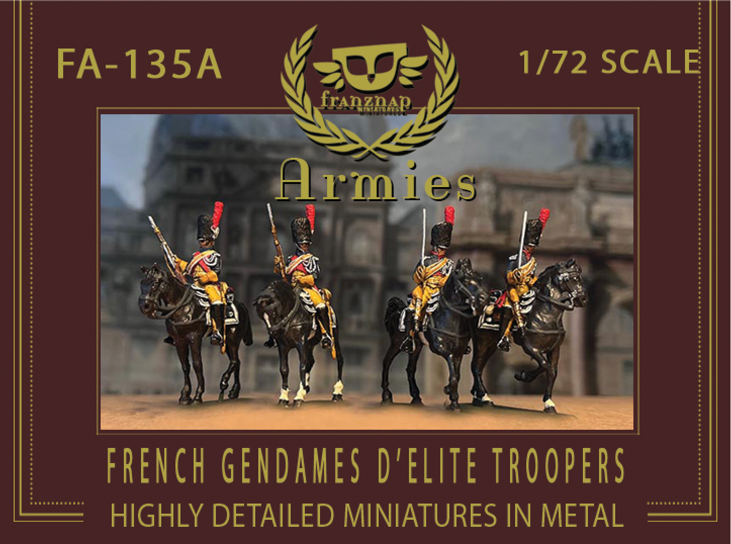 FA-135A French Gendarmes d'Elite Troopers