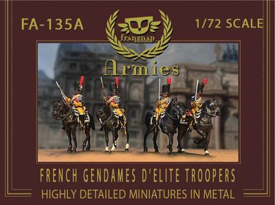 FA-135A French Gendarmes d'Elite Troopers