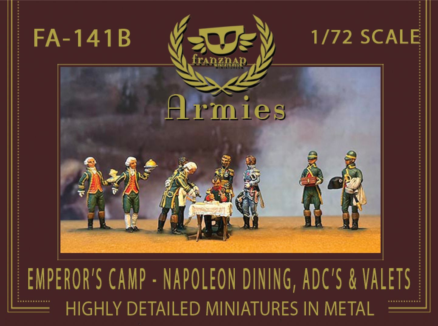 FA-141B Emperor's Camp - Napoleon Dining ADC's &amp;Valets
