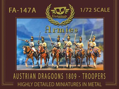 FA-147A  Austrian Dragoons 1809 Troopers