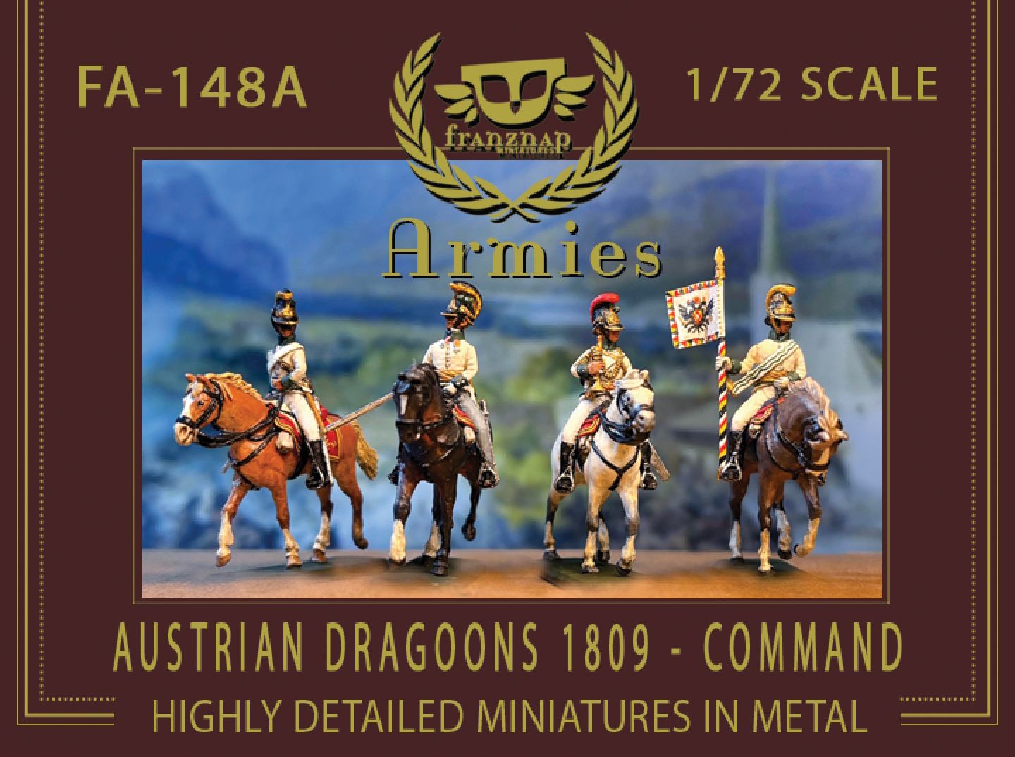 FA-148A Austrian Dragoons 1809 Command