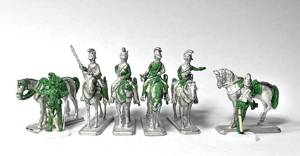 FA-147B Austrian Dragoons 1809 on Post