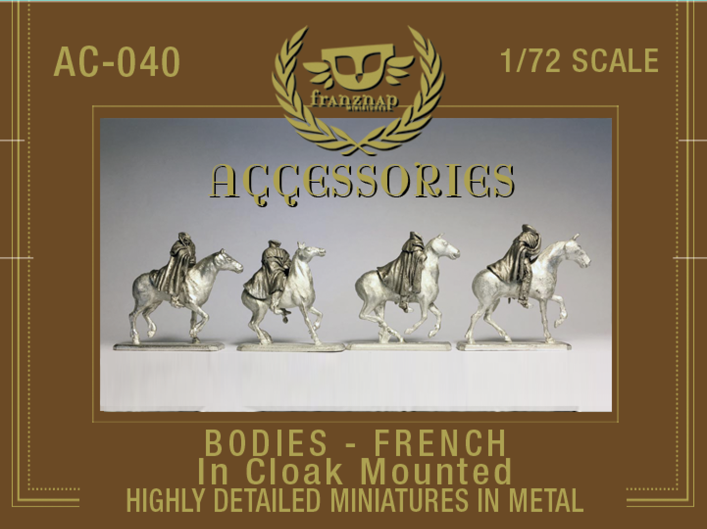 AC-B001Bodies - French in Cloak Mounted