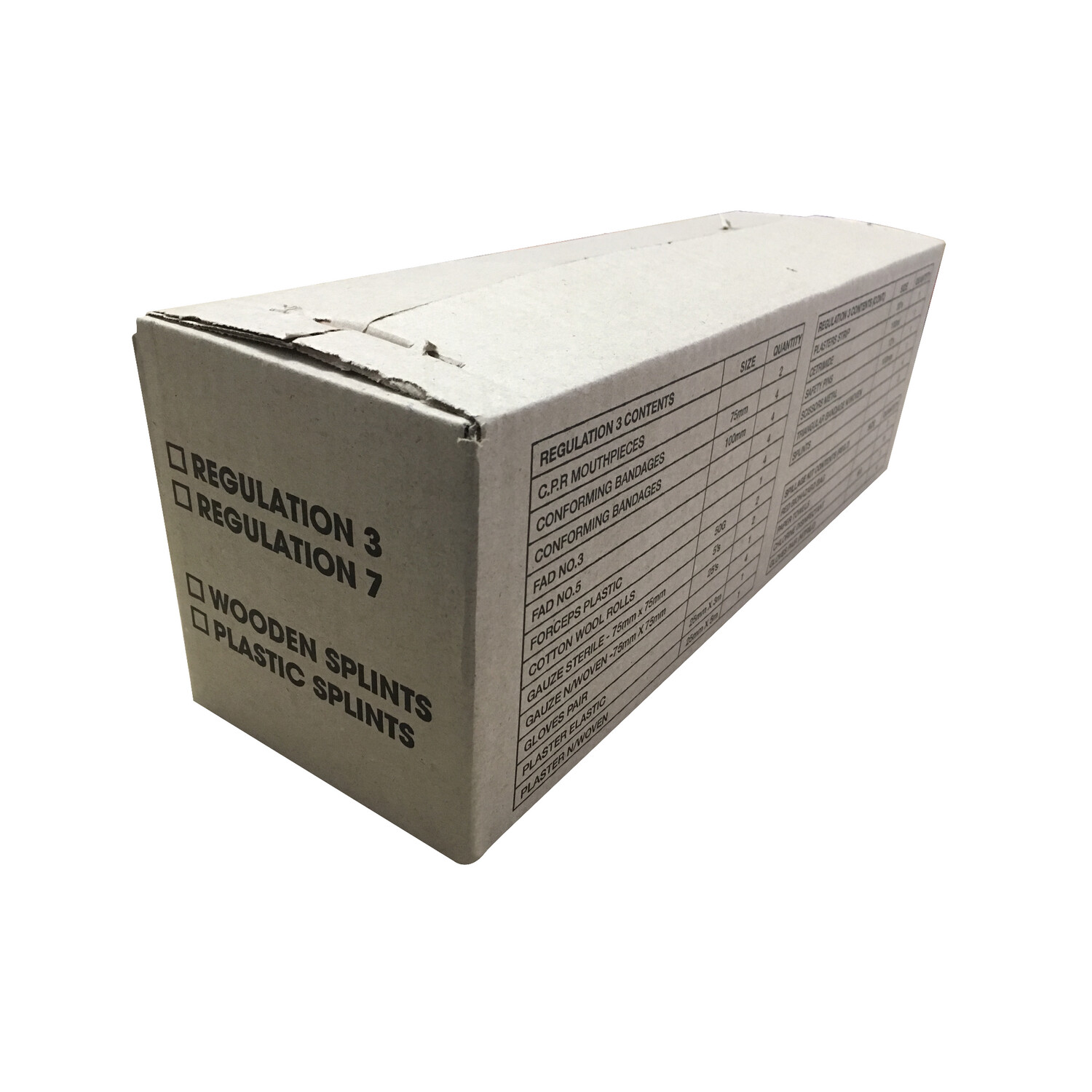 Government First Aid Kit Regulation 3