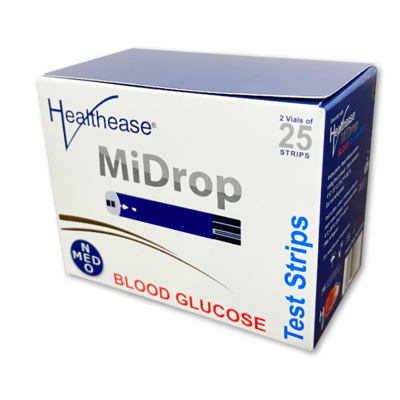 MiDrop Glucose Meter Strips