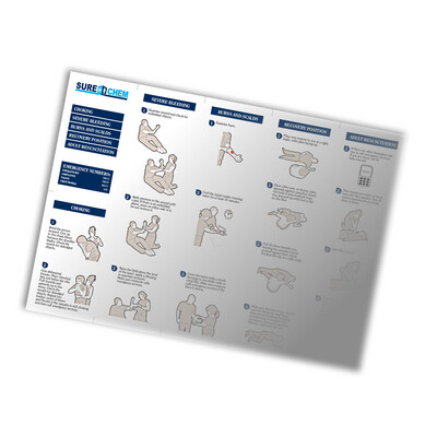 First Aid Booklet (z-fold)