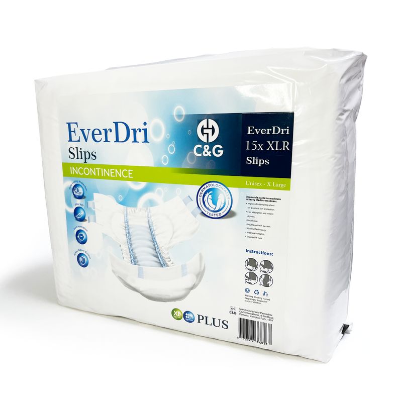 Adult Nappies (Slips) - EverDri