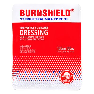 Burnshield Dressing and Hydrogel