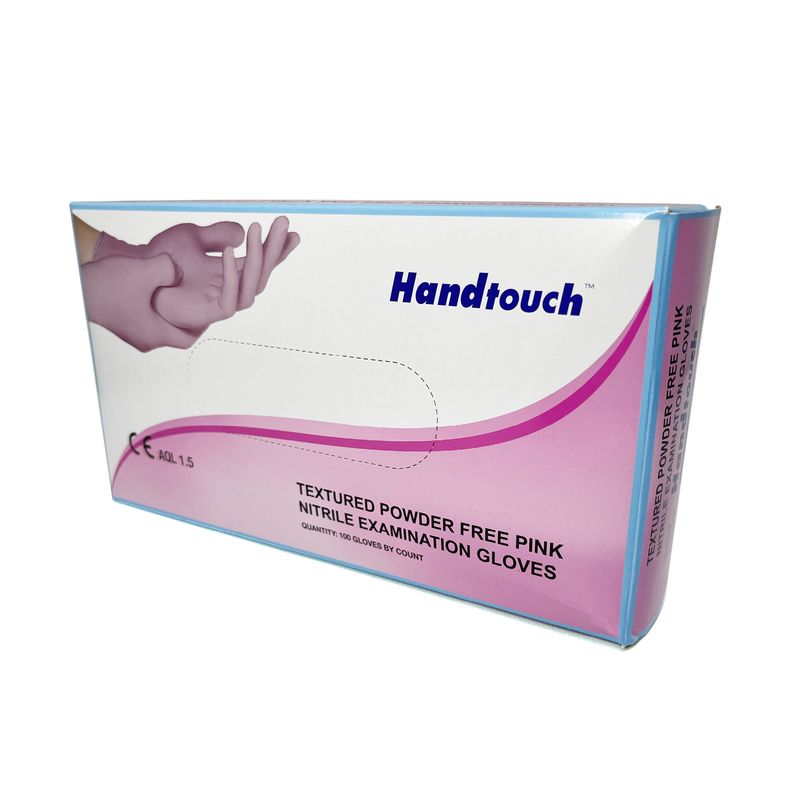 Nitrile Pink Gloves 100s (PINK)