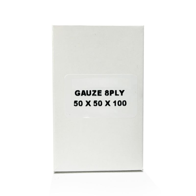 Gauze 8ply • 100s (Non Sterile)