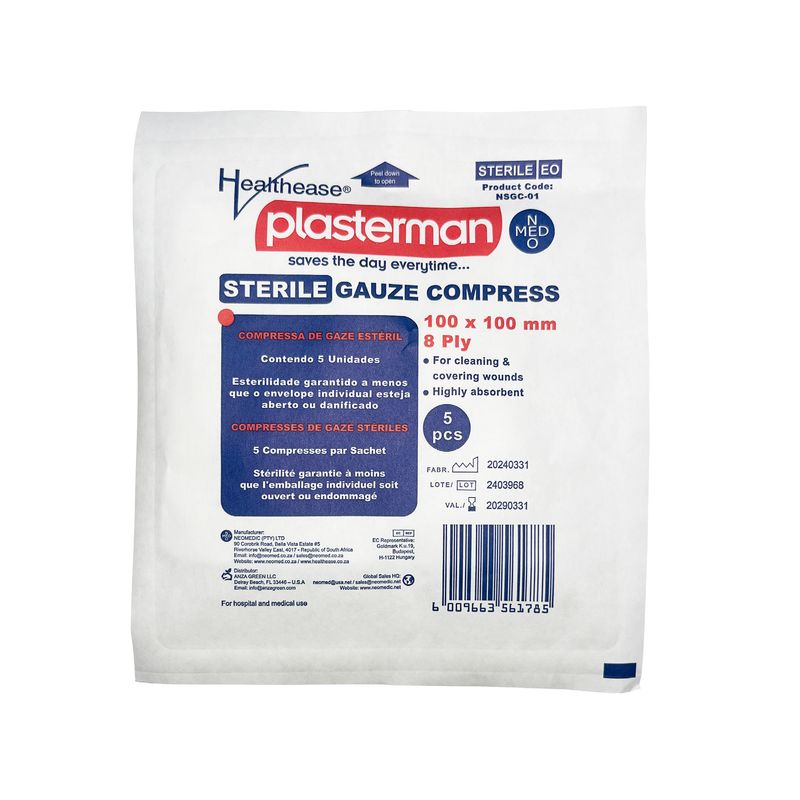 Gauze 8ply • 5s (Sterile)