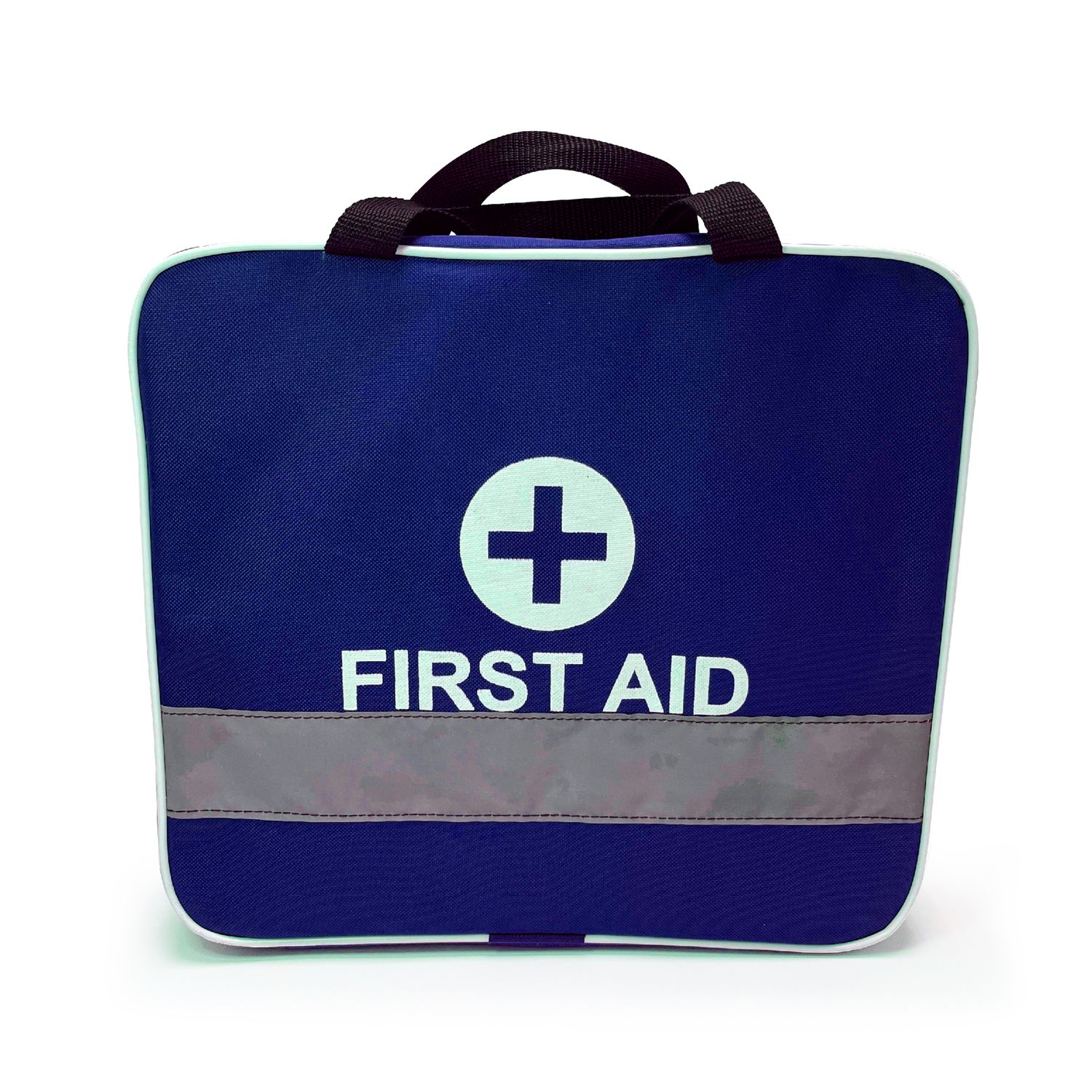 First Aid Bag - 4 Pouch (Empty), Colour: Blue