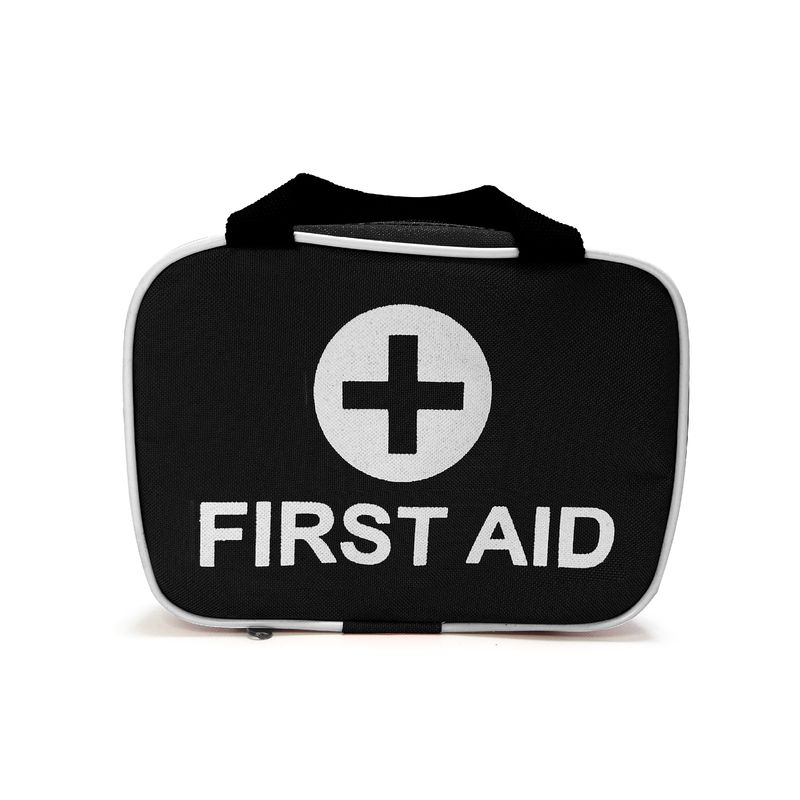 First Aid Bag - Small (Empty), Colour: Black