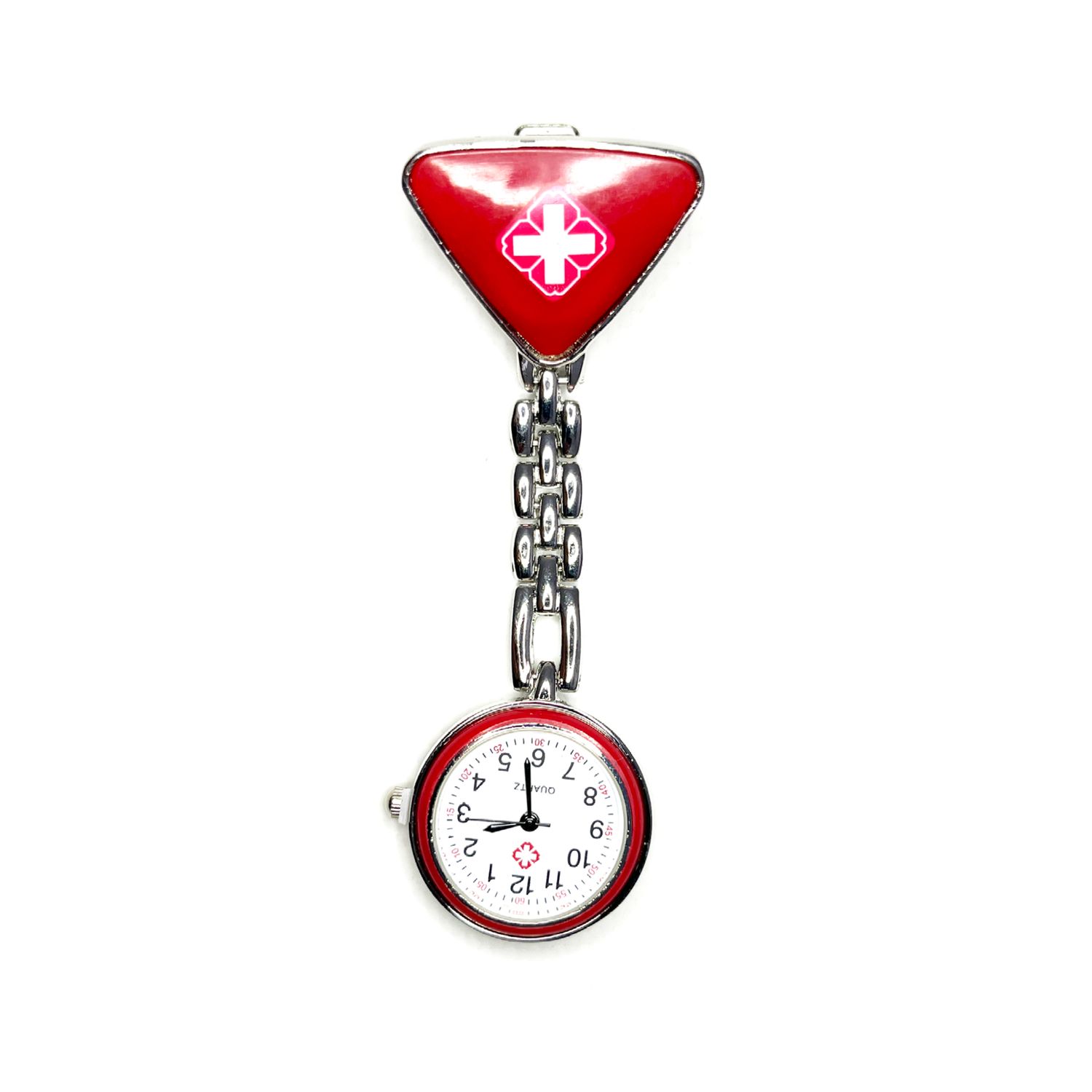 Nurse Watch - Tri/Cross, Colour: Red