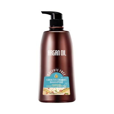 Argan Oil Shampoo - Keratin Deluxe Sulphate Free 750ml