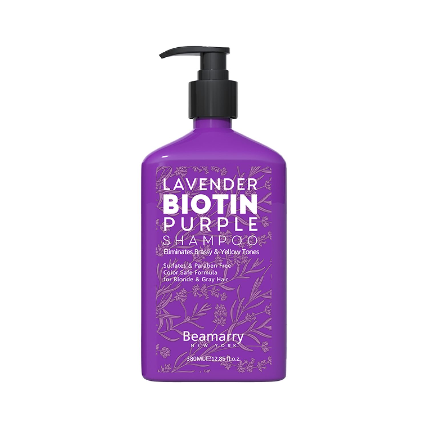 BEAMARRY Lavender Biotin Purple Shampoo 380ml